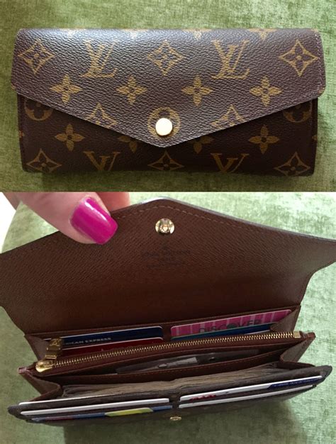 faux portefeuille louis vuitton|Louis Vuitton wallet sarah.